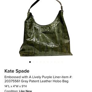 Kate Spade Hobo Bag